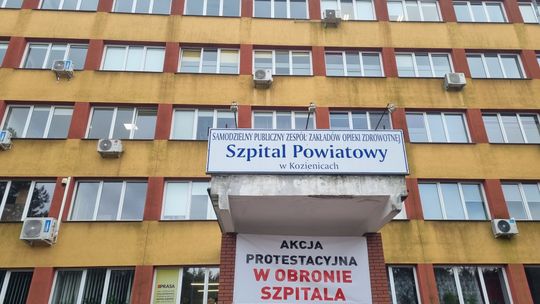 SP ZZOZ w Kozienicach: Czy sanacja to likwidacja? Akcja protestacyjna w szpitalu