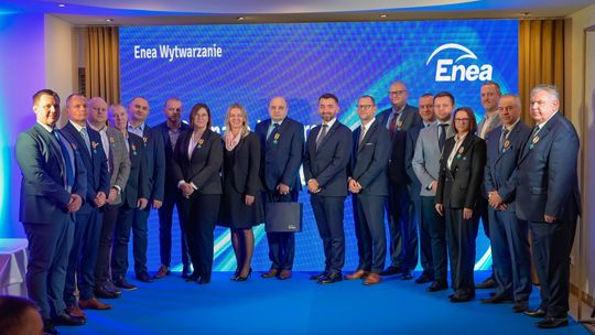 Uhonorowanie pracowników Enei Wytwarzanie za długoletnią służbę i zasługi dla energetyki