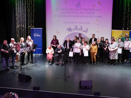 Enea Wytwarzanie była partnerem III Świątecznego Przeglądu Artystycznego Osób z Niepełnosprawnościami
