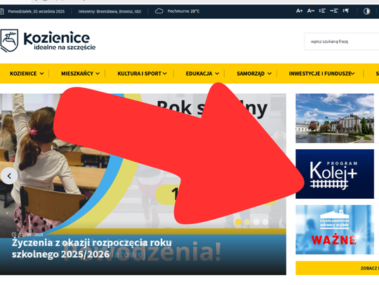 Kolej w Kozienicach. Program Kolej +. Ankieta