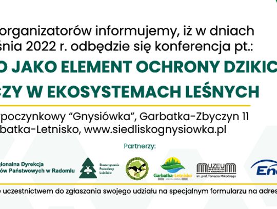 Konferencja „Bartnictwo jako element ochrony dzikich zapylaczy w ekosystemach leśnych”