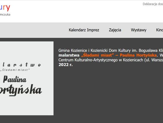 Kozienicki Dom Kultury ma nową stronę internetową