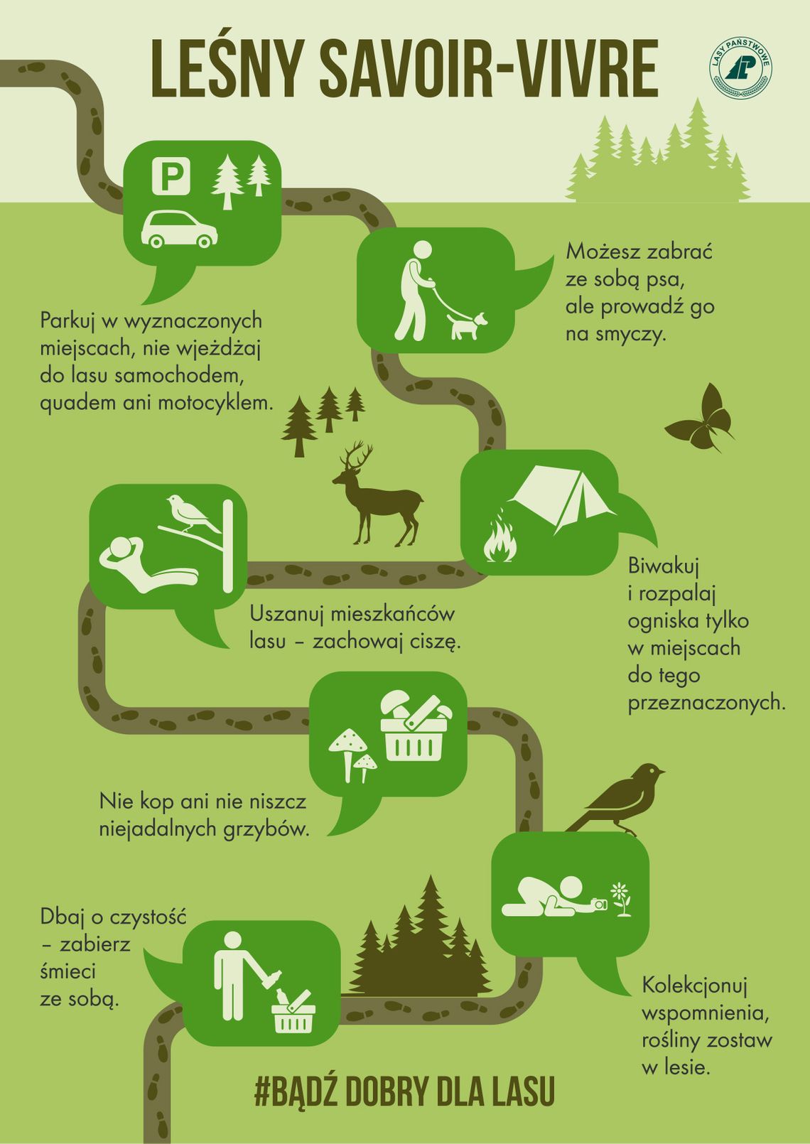 Akcja „Majówka 22” – bezpiecznie dla lasu i korzystających z lasu