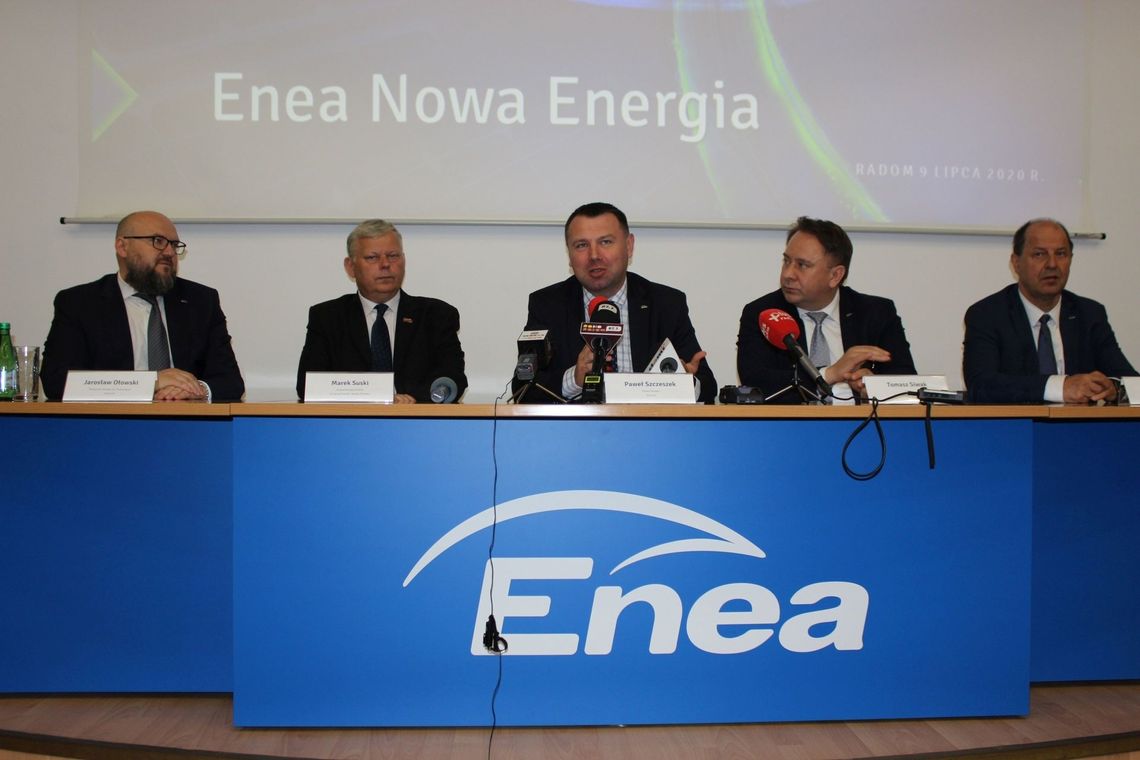 Grupa Enea przenosi aktywa i OZE do spółki Enea Nowa Energia, która rozpoczyna działalność operacyjną. Siedzibą spółki będzie Radom