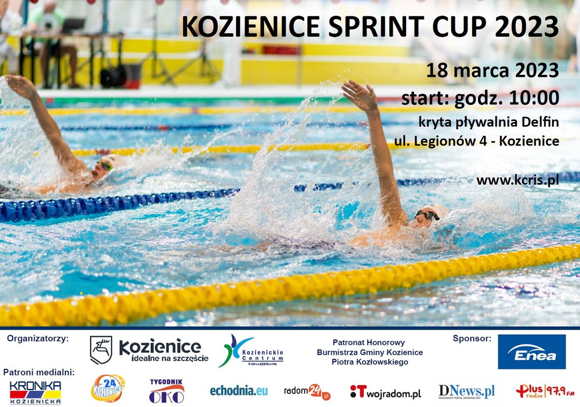 KOMUNIKAT ORGANIZACYJNY  KOZIENICE SPRINT CUP 2023