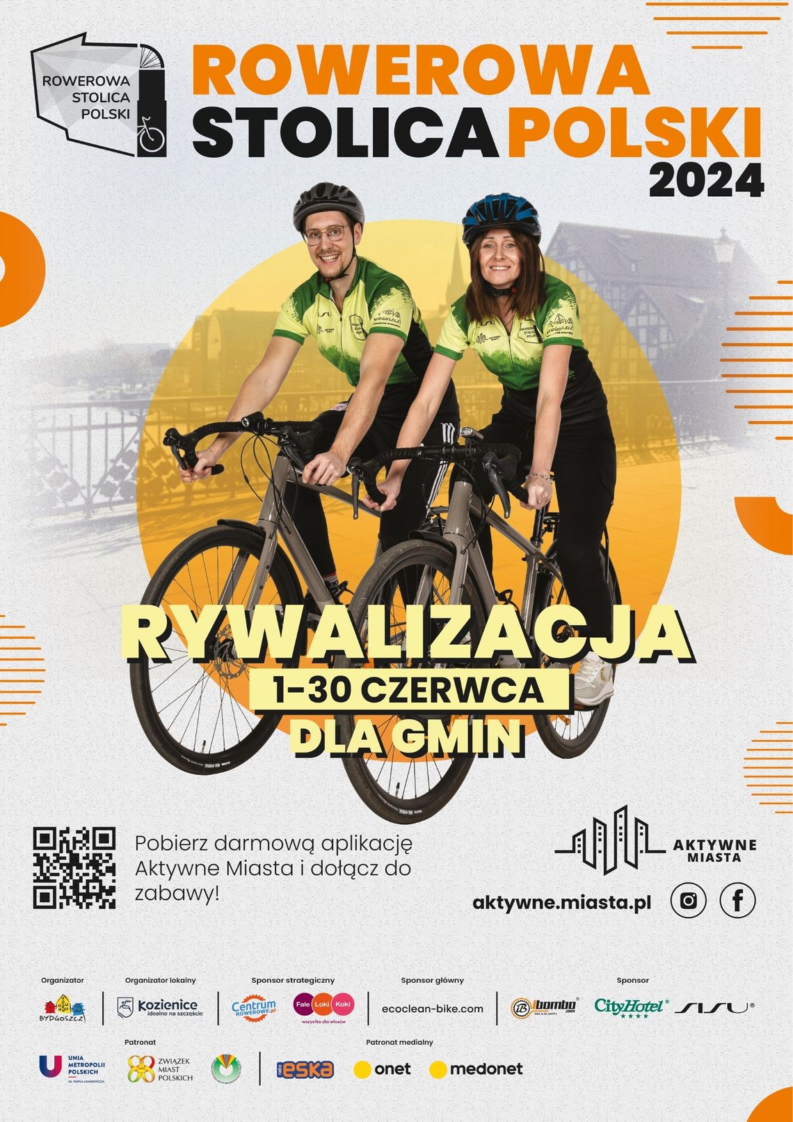 Kozienice na rowery! Rywalizacja o Puchar Rowerowej Stolicy Polski - edycja 2024