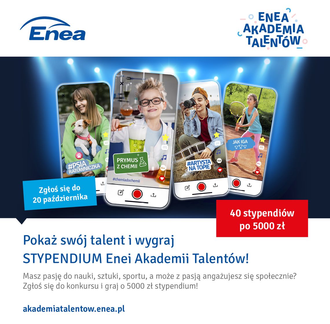 Nowa edycja konkursu Enea Akademia Talentów!