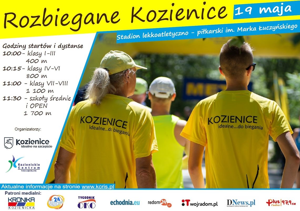 Rozbiegane Kozienice - weź udział już 19 maja!