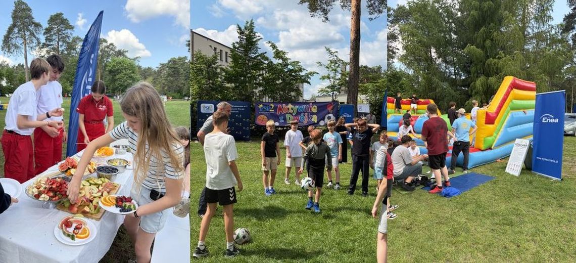 Sport, nauka i zabawa podczas festynu PSP nr 2 w Kozienicach przy wsparciu Enei Wytwarzanie