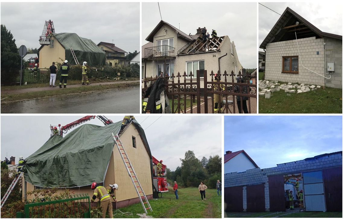 Trąba powietrzna w Gminie Kozienice