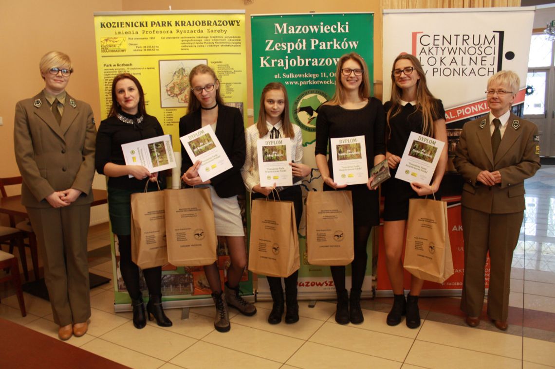 Uczennice z Suskowoli w etapie wojewódzkim konkursu „Poznajemy Parki Krajobrazowe Polski”