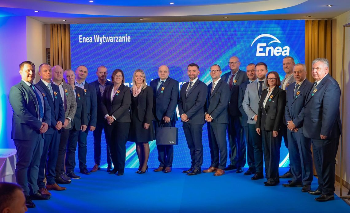 Uhonorowanie pracowników Enei Wytwarzanie za długoletnią służbę i zasługi dla energetyki