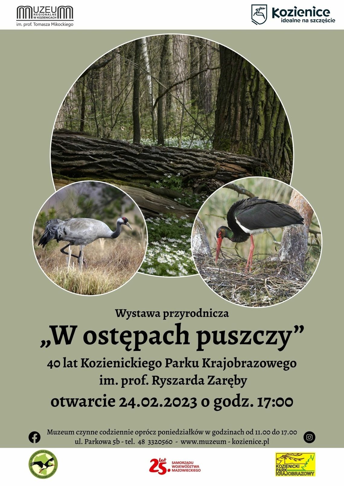 „W ostępach puszczy” – 40 lat Kozienickiego Parku Krajobrazowego im. prof. Ryszarda Zaręby