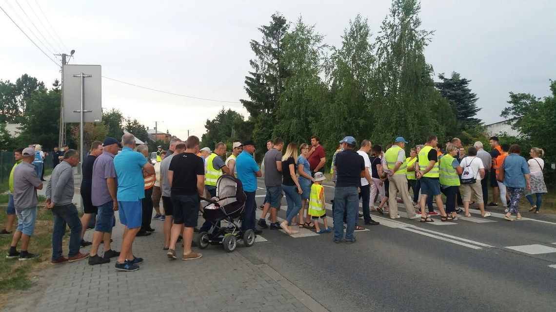 W tę niedzielę ponownie będą protestować, blokując drogę w Mniszewie