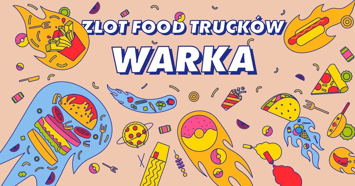 Wielki powrót food trucków do Warki! Wiosenny zlot przy Urzędzie Miejskim