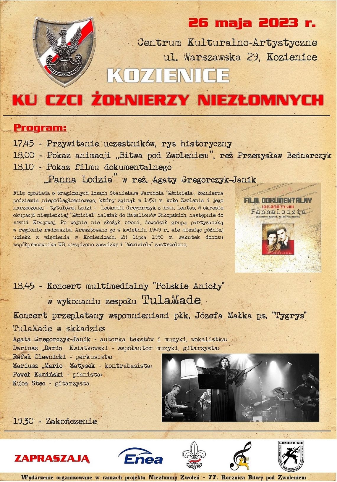 Wydarzenie historyczno-kulturalne w Kozienicach