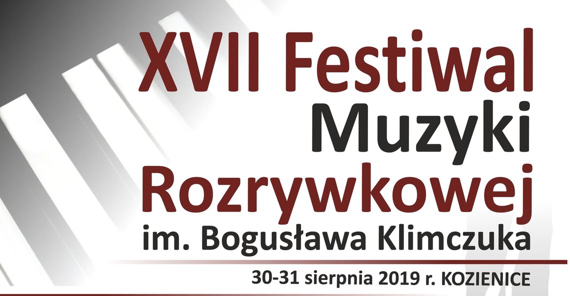 XVII Festiwal Muzyki Rozrywkowej im. Bogusława Klimczuka