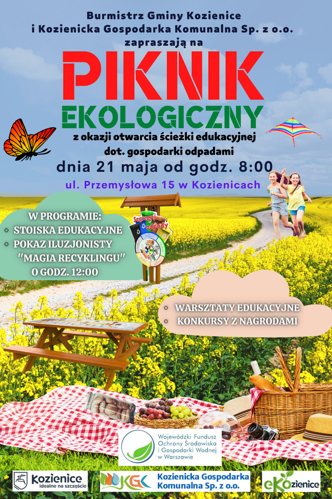 Zapraszamy na Piknik Ekologiczny w Kozienicach!