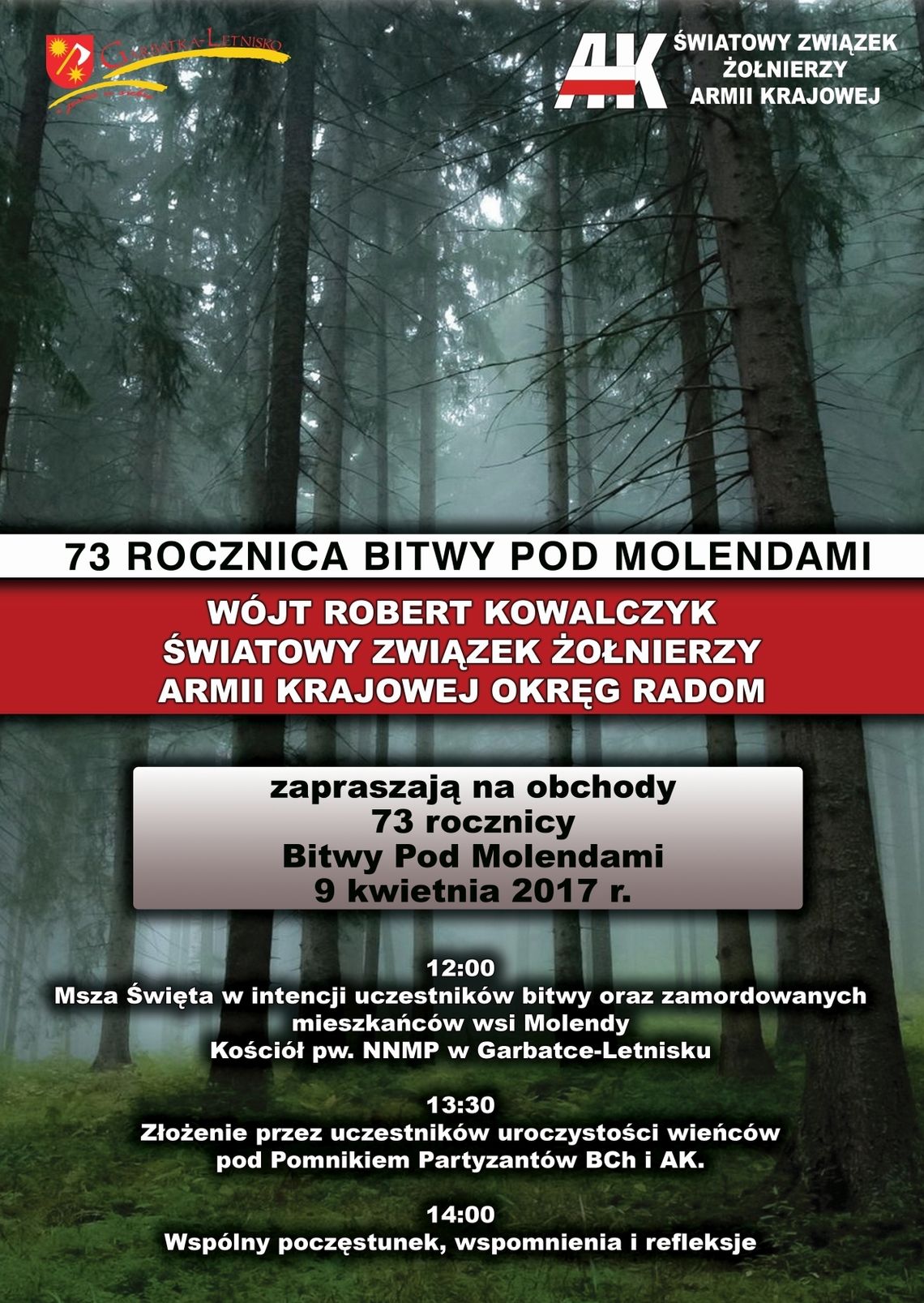 73 rocznica bitwy pod Molendami