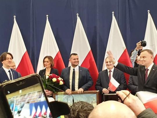 Prezydent Andrzej Duda W Kozienicach (28.02.2020)